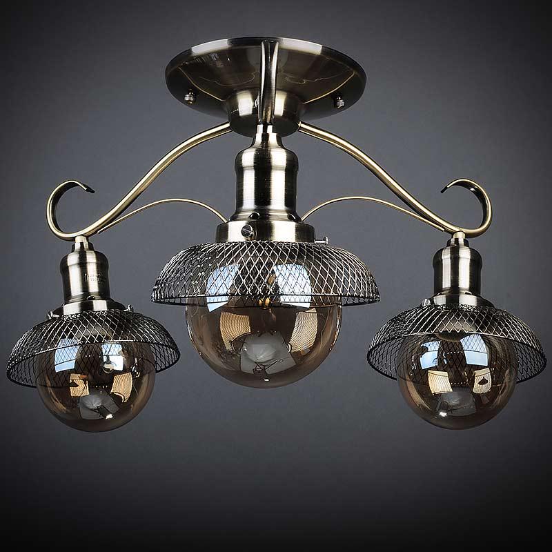 Потолочная люстра Light House DL-17332/3 AB BR Бронзовый