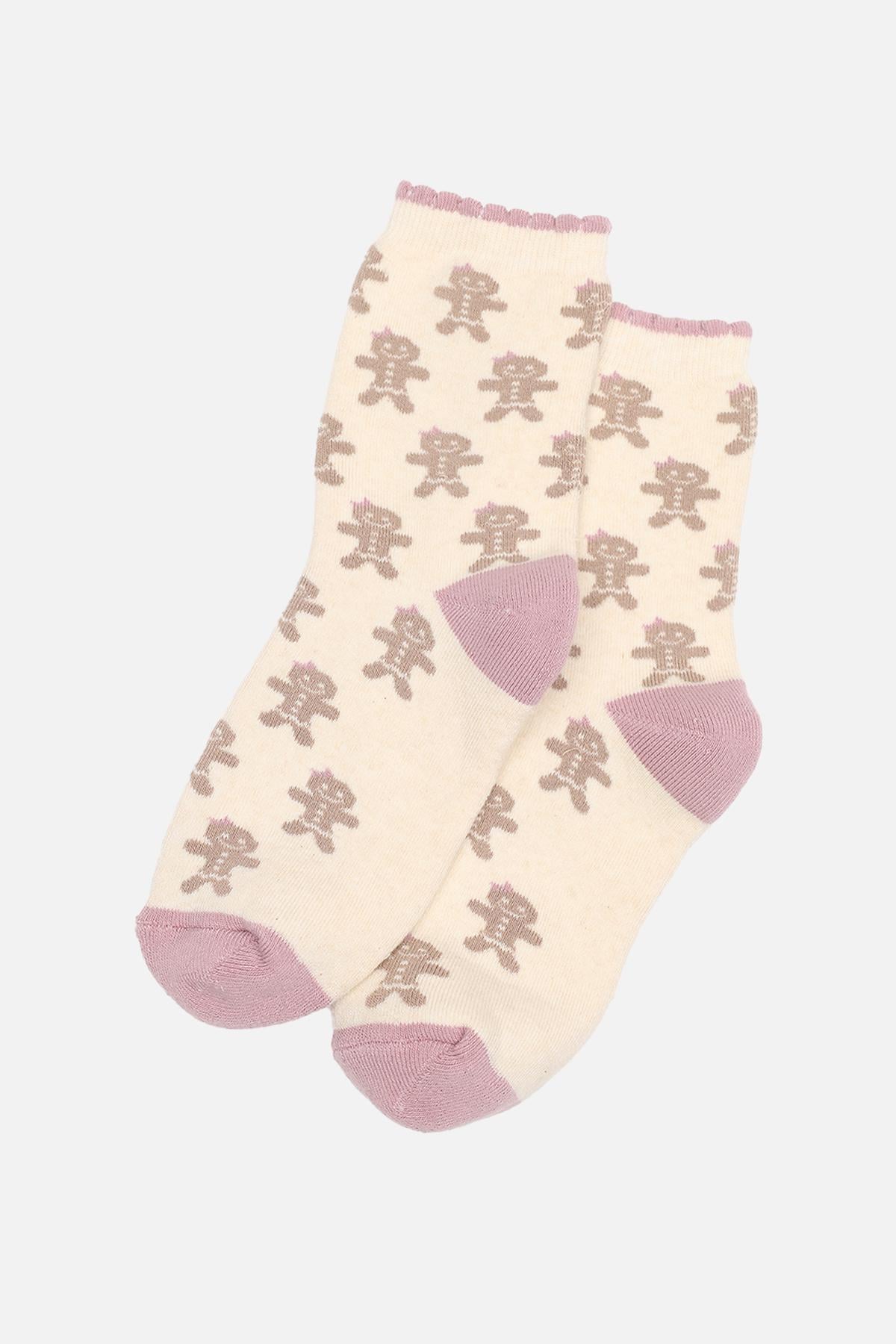 Носки средние женские Yuki ЦБ-00286731 р. 38-40 Бежевый (SKT001091224)