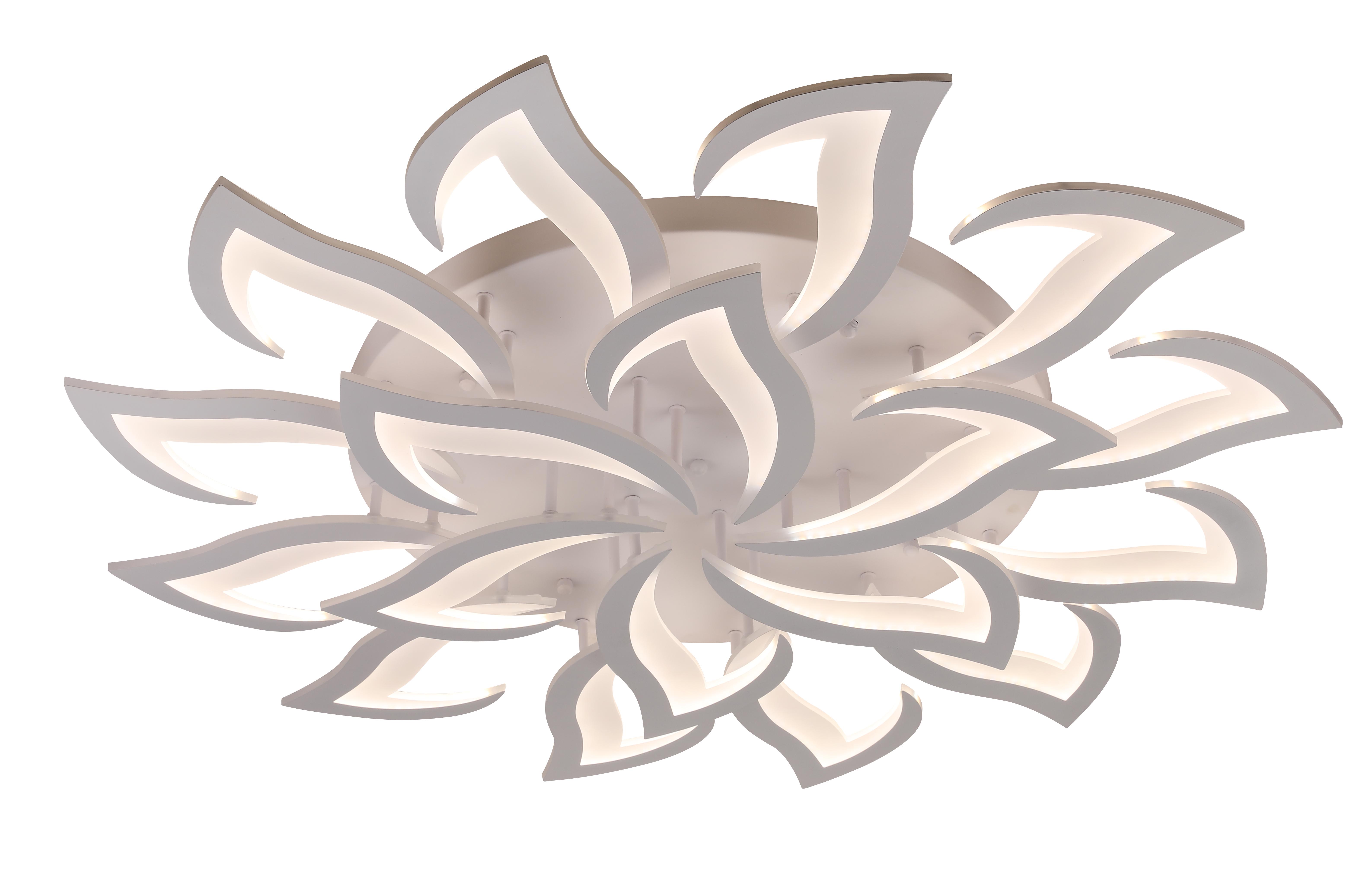 Люстра акрилова світлодіодна Valeso V L6070-9 WT Білий