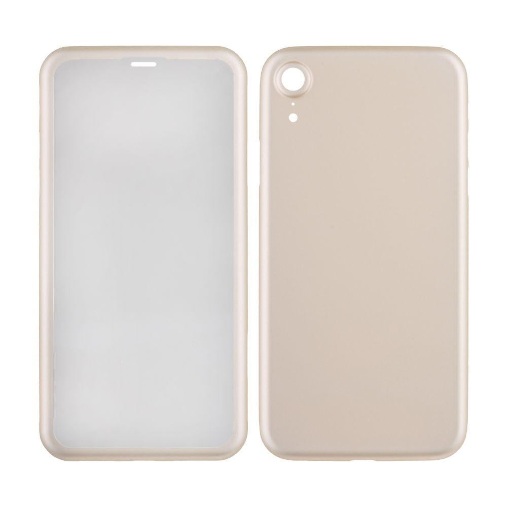 Чохол Double Sided для iPhone Xr Золотий
