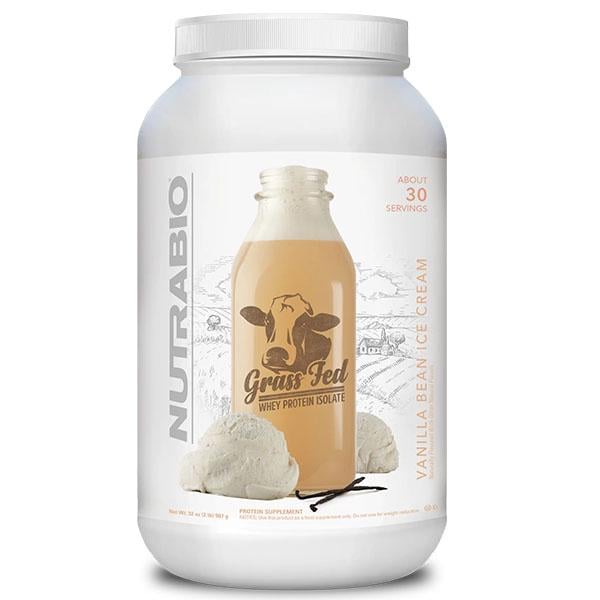 Протеин NutraBio Grass-Fed Whey Protein Isolate 907 г 29 порций Vanilla Bean Ice Cream (000027200) Протеин NutraBio Grass-Fed Whey Protein Isolate 907 г 29 порций Vanilla Bean Ice Cream (000027200)