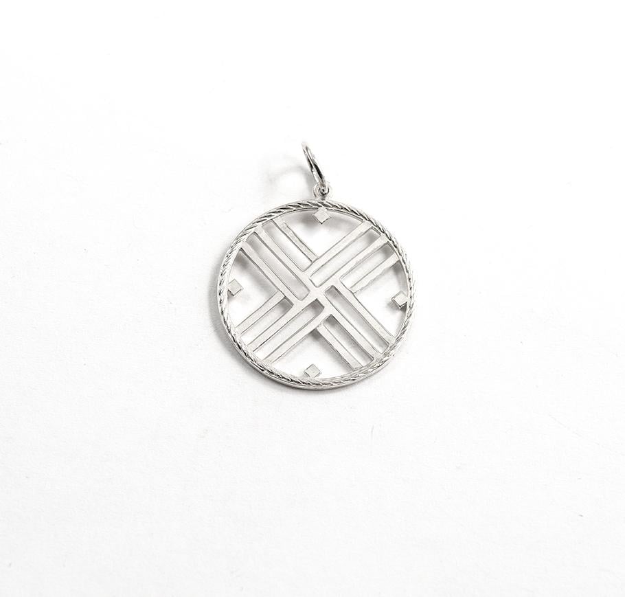 Кулон оберег Maxi Silver 2427 Путник (82427)