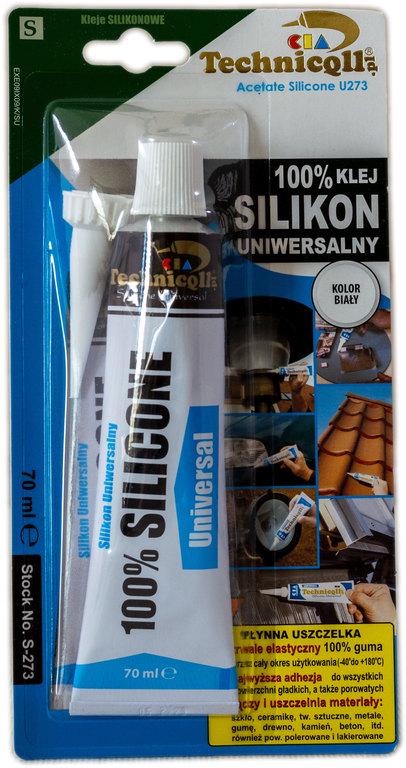Герметик універсальний Technicqll силіконовий 70 мл Білий (000034150)