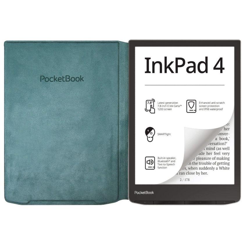 Чехол для электронной книги PocketBook 7,8" для 743 Flip Зеленый (HN-FP-PU-743G-SG-CIS) - фото 2 Чехол для электронной книги PocketBook 7,8" для 743 Flip Зеленый (HN-FP-PU-743G-SG-CIS) - фото 2