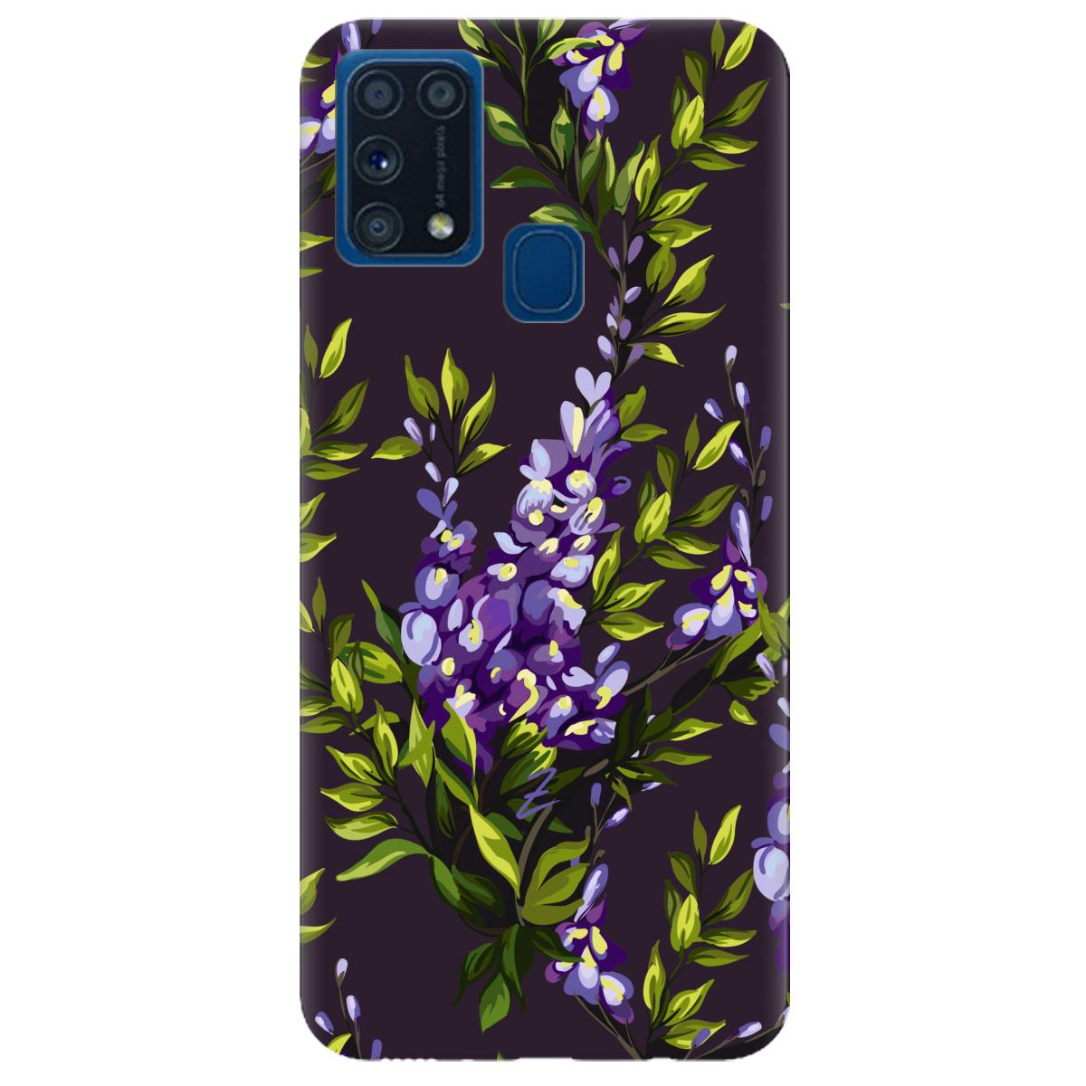 Силиконовый чехол Zorrov для Samsung Galaxy M31 - Violet (14190040207099618)