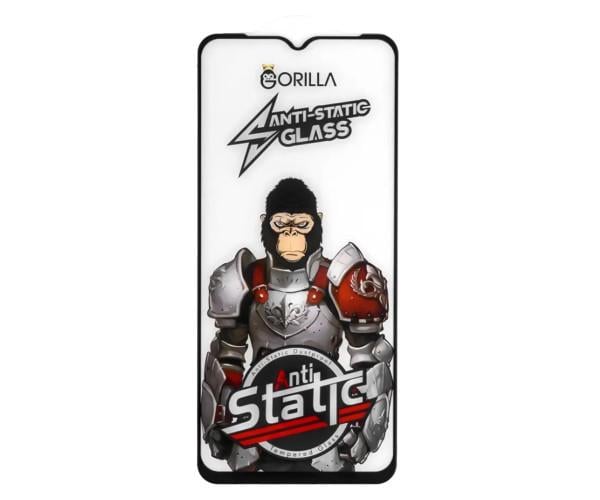 Защитное стекло Gorilla Anti-Static Full Glue 2,5D для Tecno Spark 10C Black