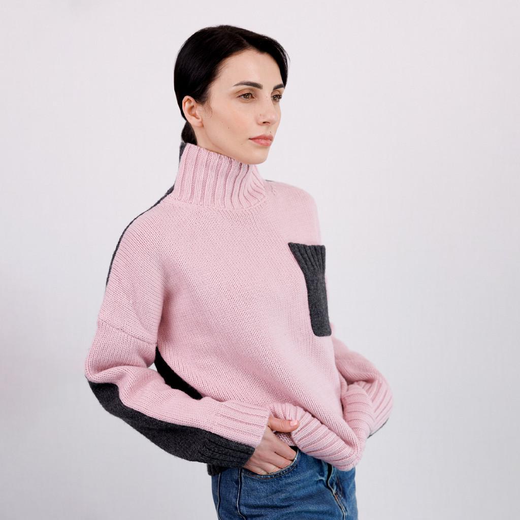 Светр жіночий JW Anderson M Рожевий (2797308434)