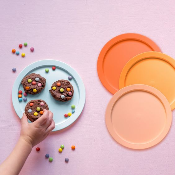 Тарелка десертная Tupperware 4 шт. - фото 4