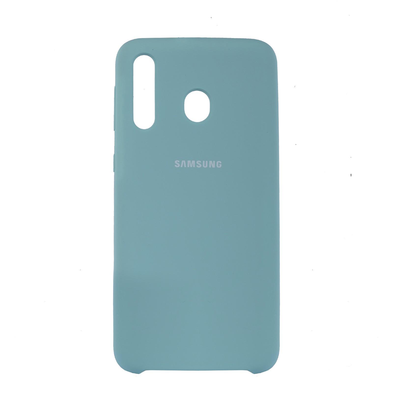 Чехол Jelly Silicone Case Samsung M30 Мятная Жвачка