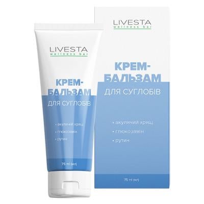 Крем-бальзам для тіла Livesta для суглобів Акулячий хрящ 75 мл (111801)