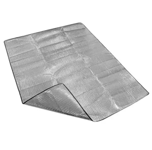 Коврик туристический фольгированный влагозащитный 240х240 см (LU-023)