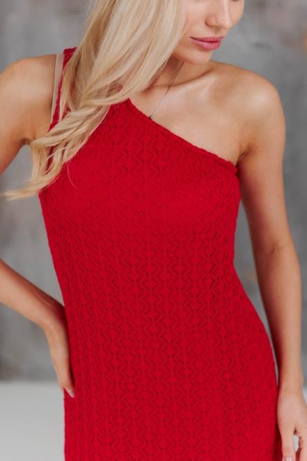 Сукня літня в'язана ART KNIT Грація L Червоний (43725) - фото 4