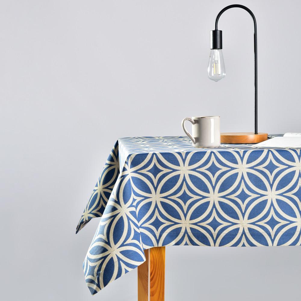 Скатерть IDEIA Премьер с водоотталкивающей пропиткой 140x170 см Синий (1855409088)