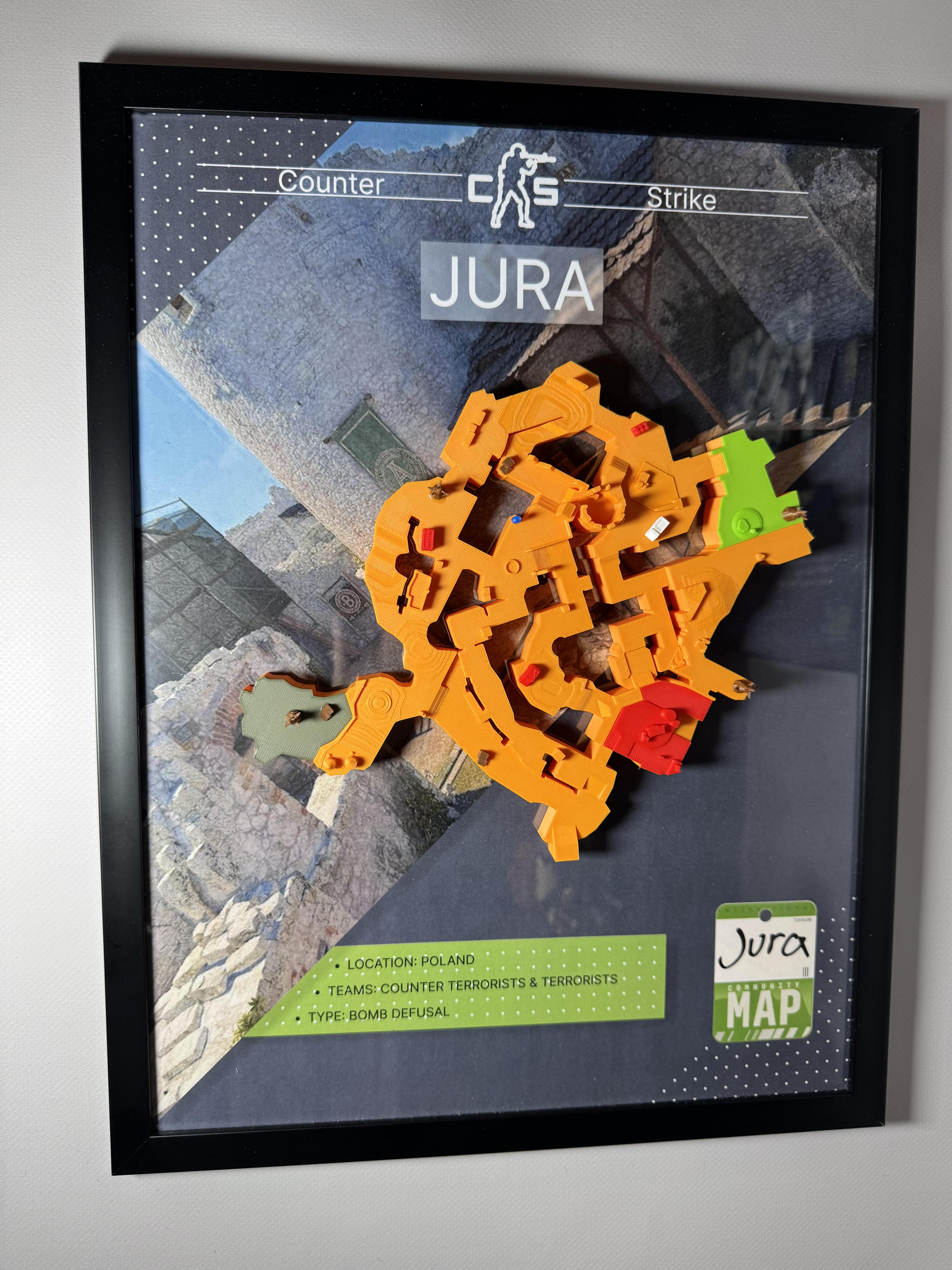 Карта 3D Jura из игры Counter Strike