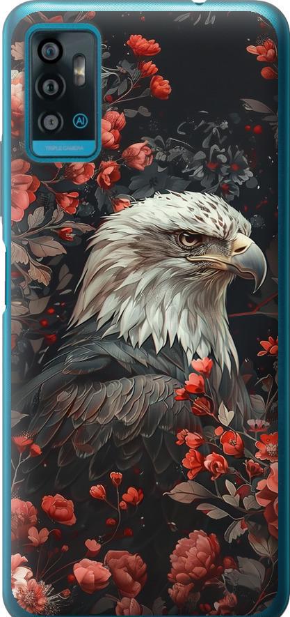 Чехол на ZTE Blade A71 Цветочный страж (6102u-2523-42517)