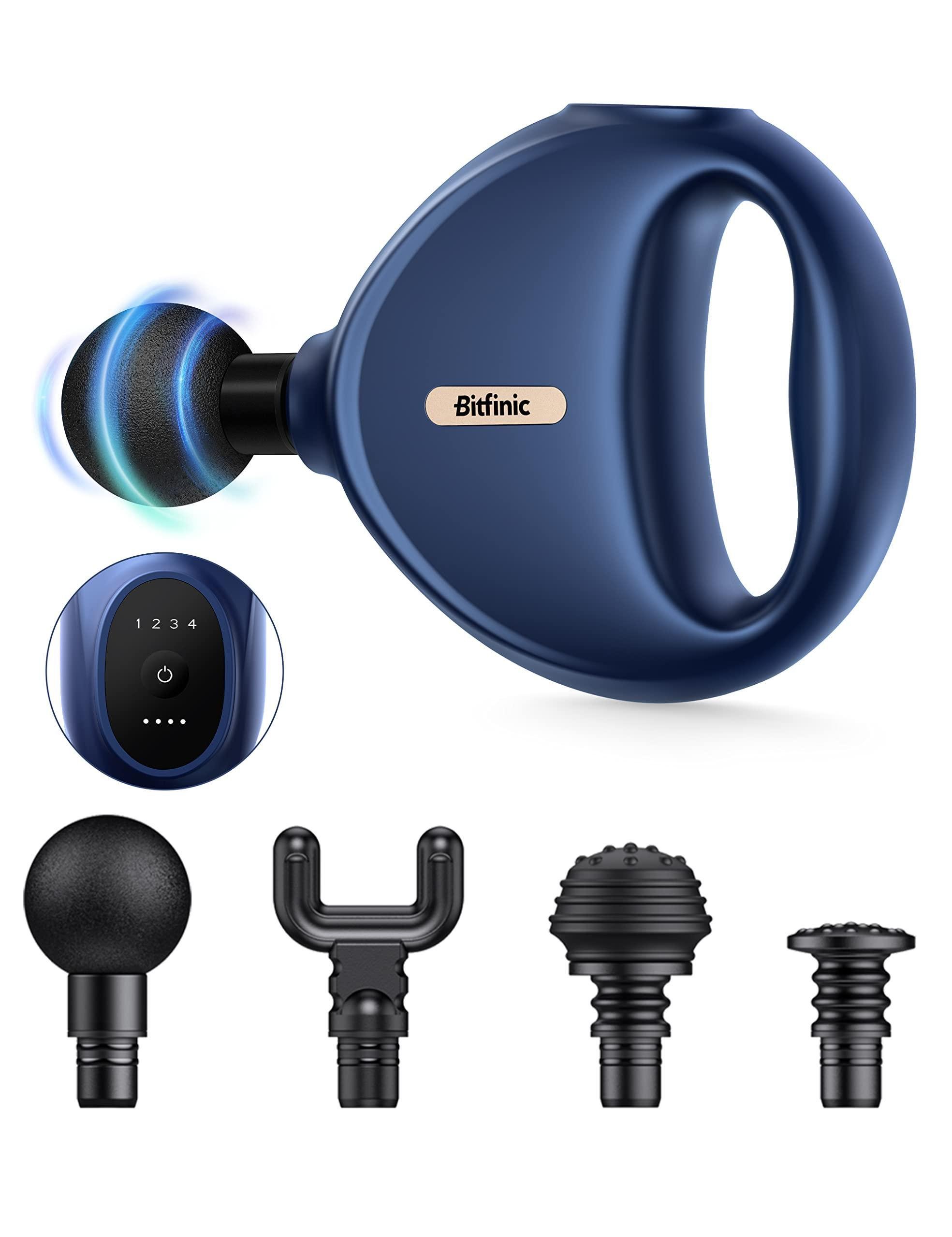 Міні масажний Bitfinic перкусійний пістолет (X001MWPBYD) - фото 1 Міні масажний Bitfinic перкусійний пістолет (X001MWPBYD) - фото 1