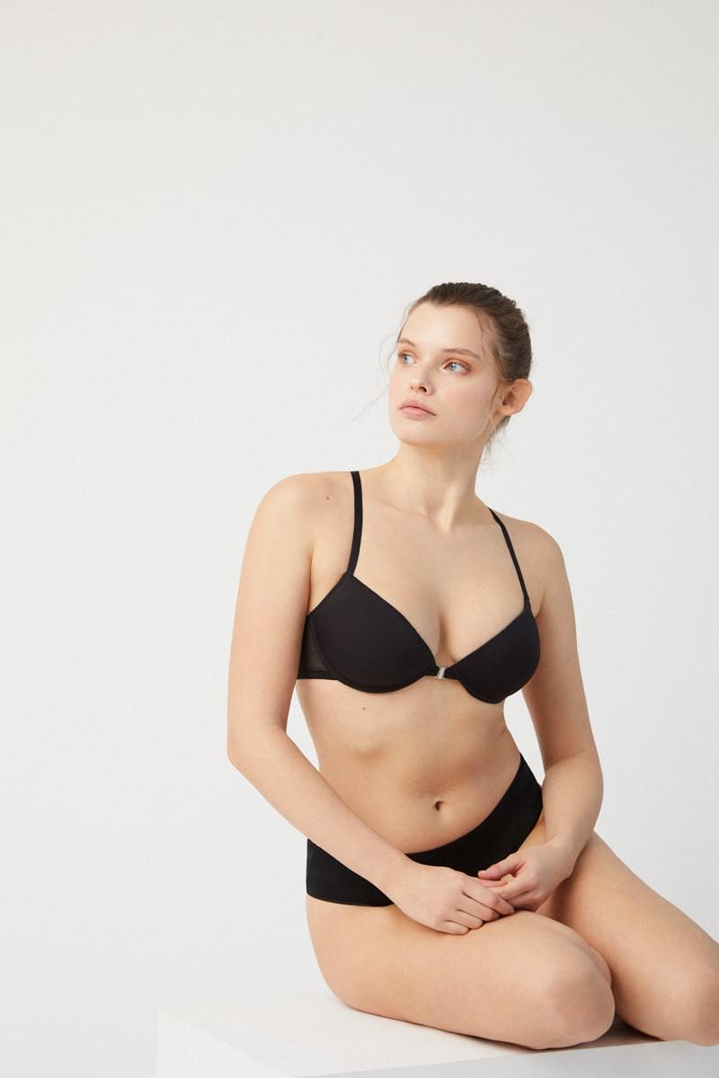Бюстгальтер push-up Ysabel Mora 75B Черный (71436)