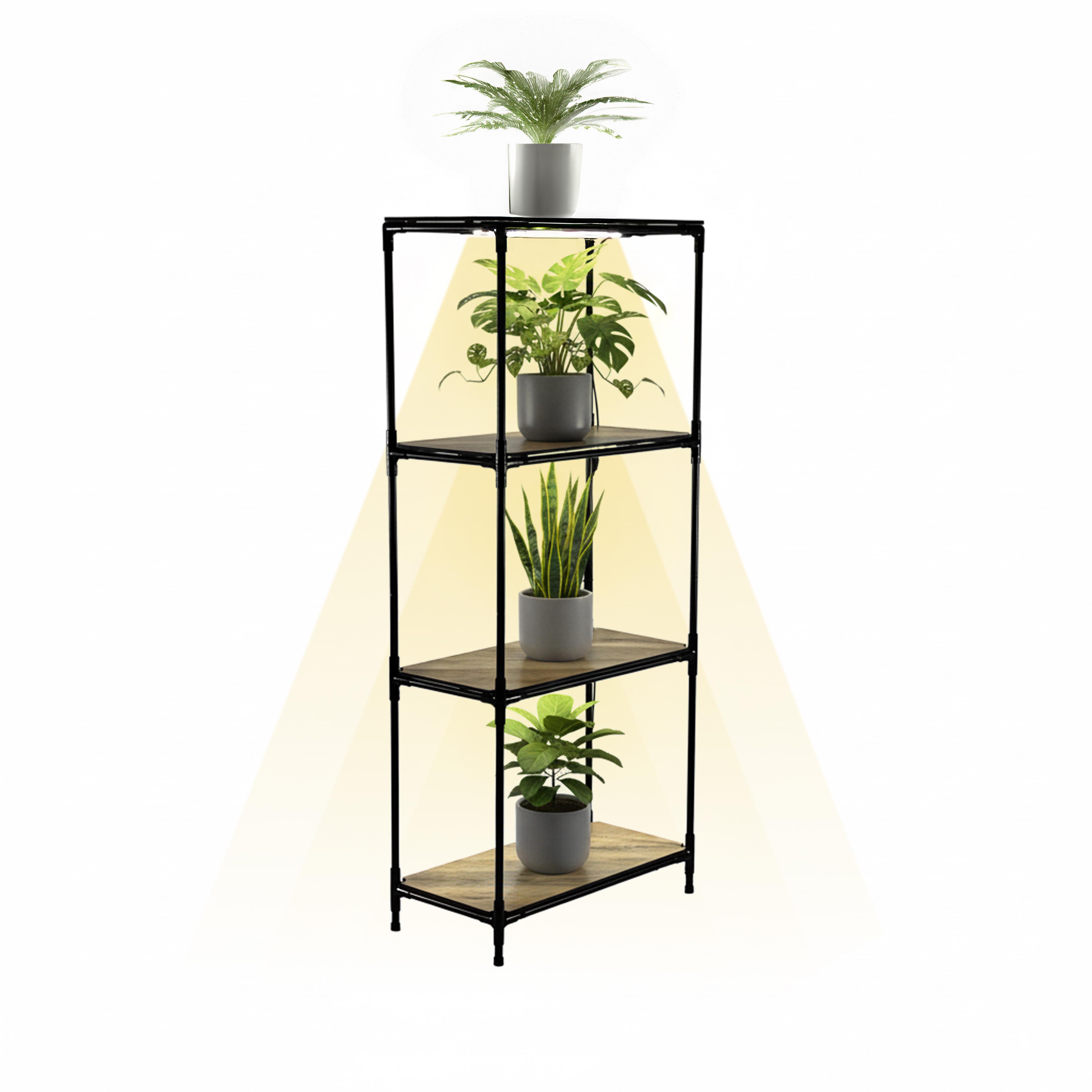 Стеллаж напольный Monica Green со встроенным LED фито-лампами полного спектра (30872090)