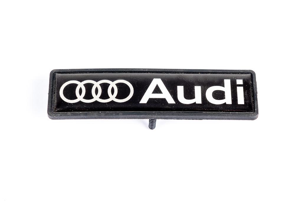 Шильдик для ковриков Digital Designs для Audi abs-пластик Черный