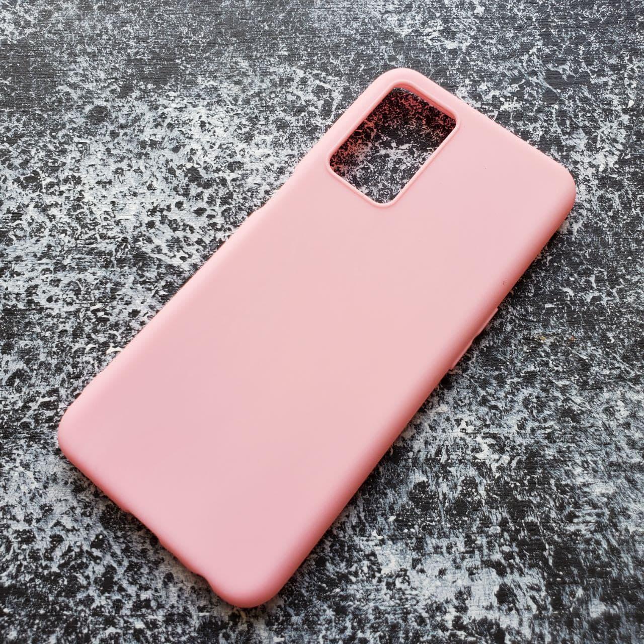 Чехол Candy Silicone для Oppo A54 / A55 Розовый (151708_6)