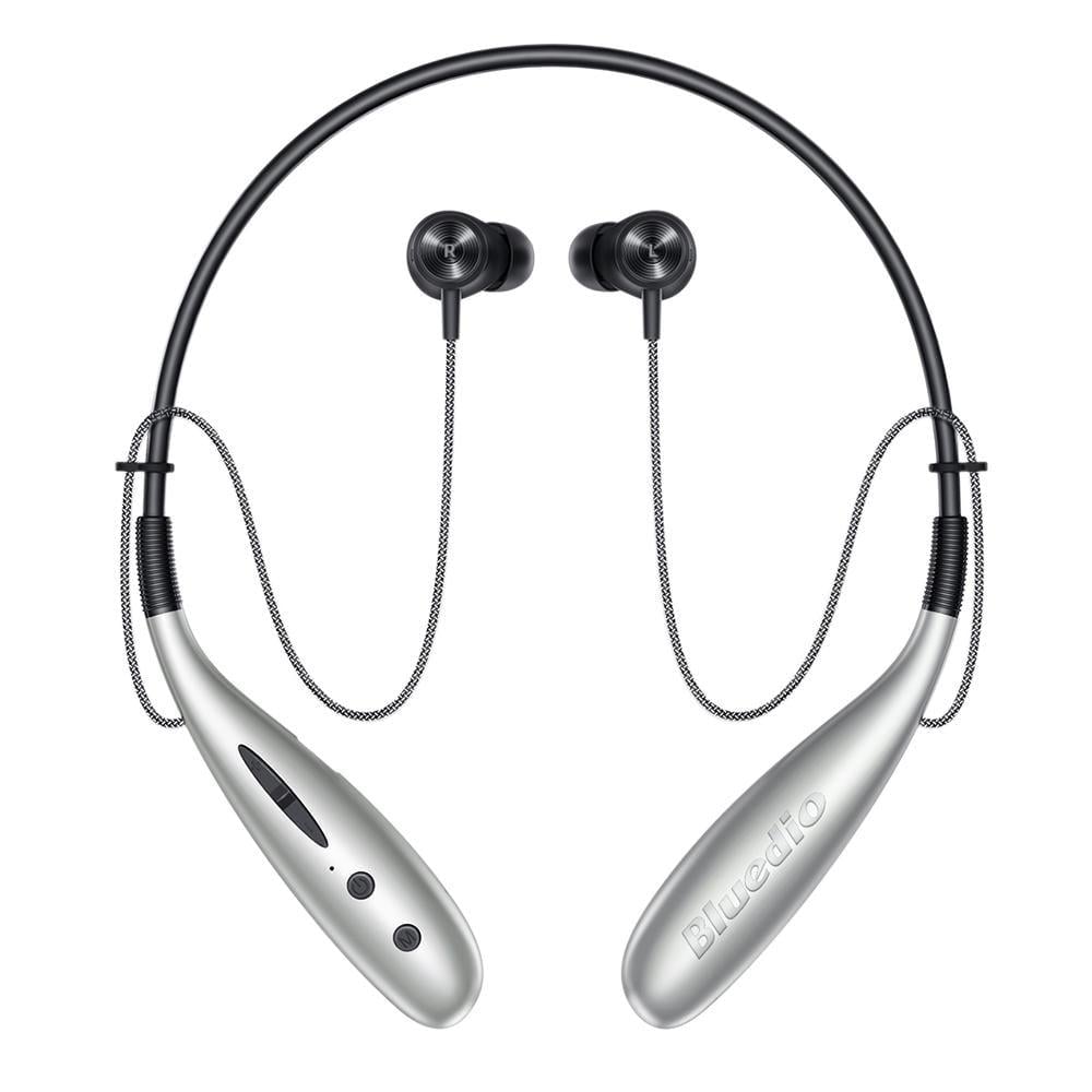 Беспроводные Bluetooth наушники Bluedio HN+ с поддержкой SD карты Черный (1016)