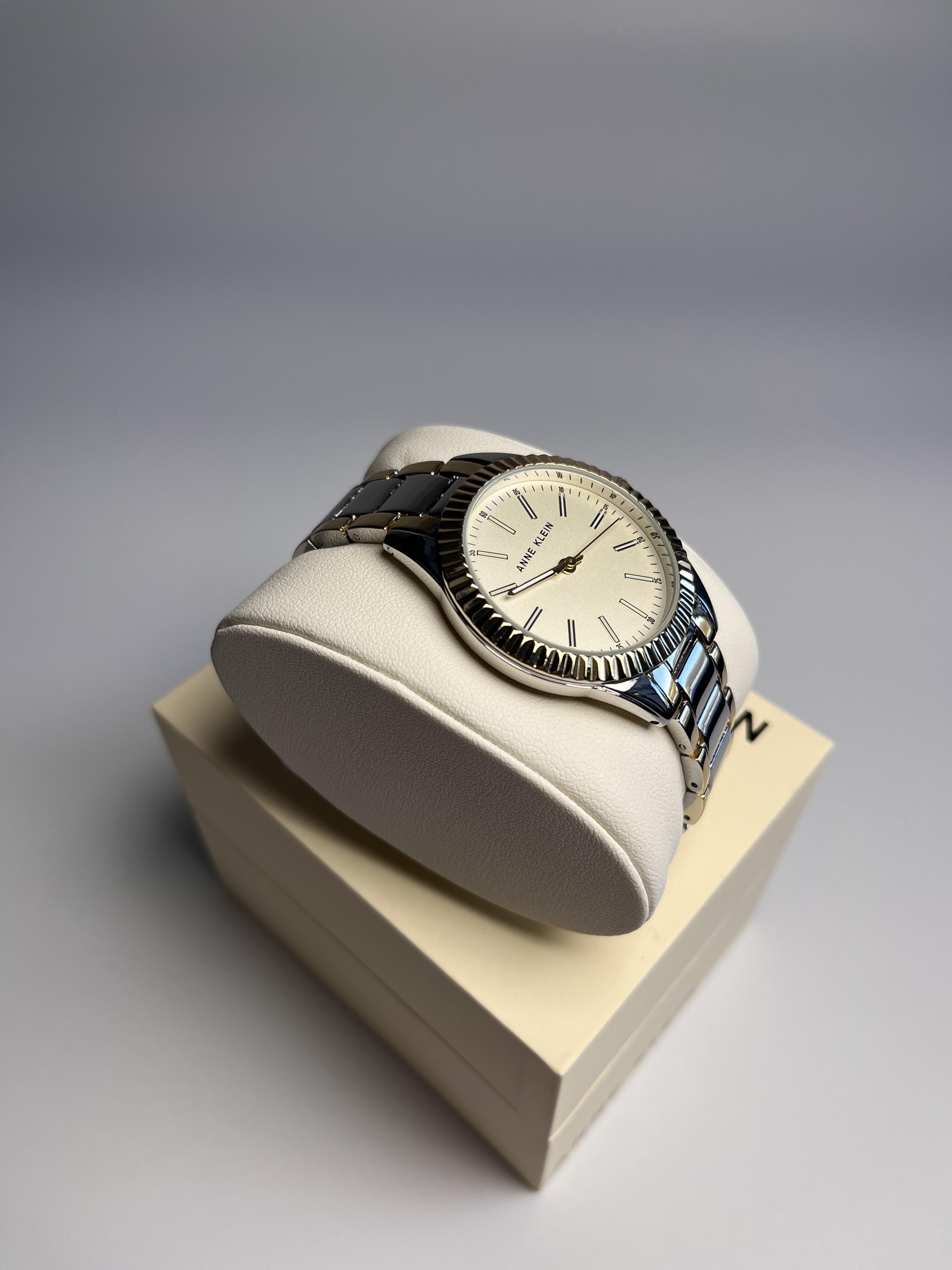 Часы женские Anne Klein AK/4173CHTT Серебристый (15359847) - фото 3