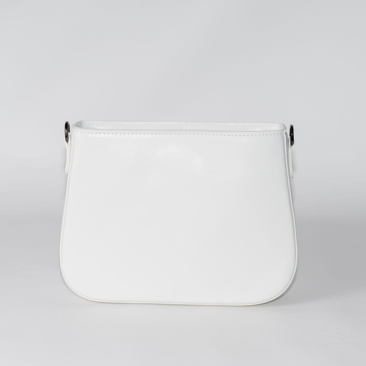 Сумка жіноча крос-боді XENIA № 41-24 з еко-шкіри Білий - фото 4