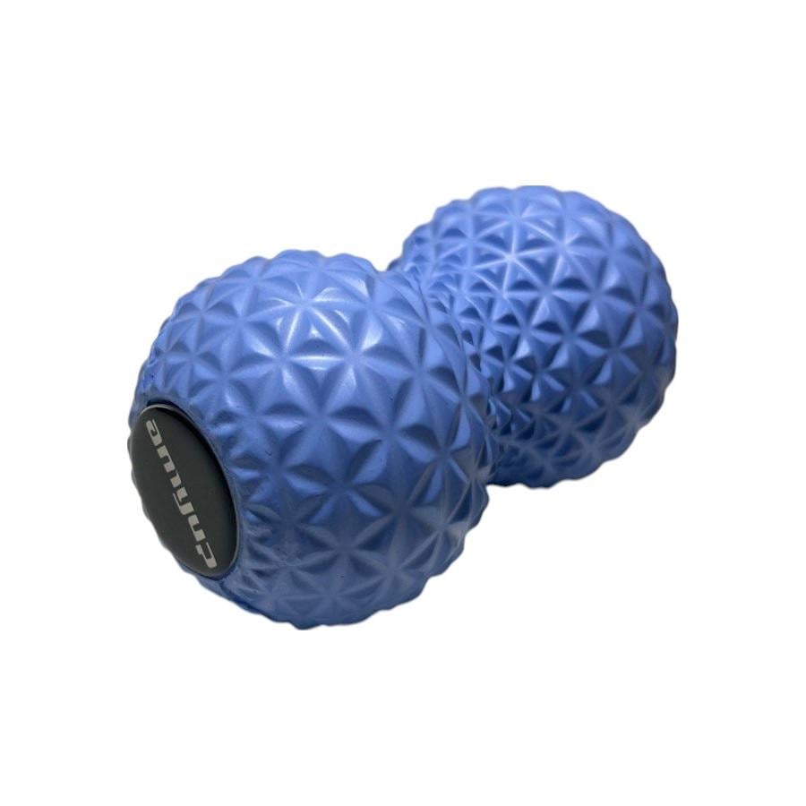 Масажний м'яч для спини та тіла з ребристою поверхнею МФР ролик 9x17 см (29284070)