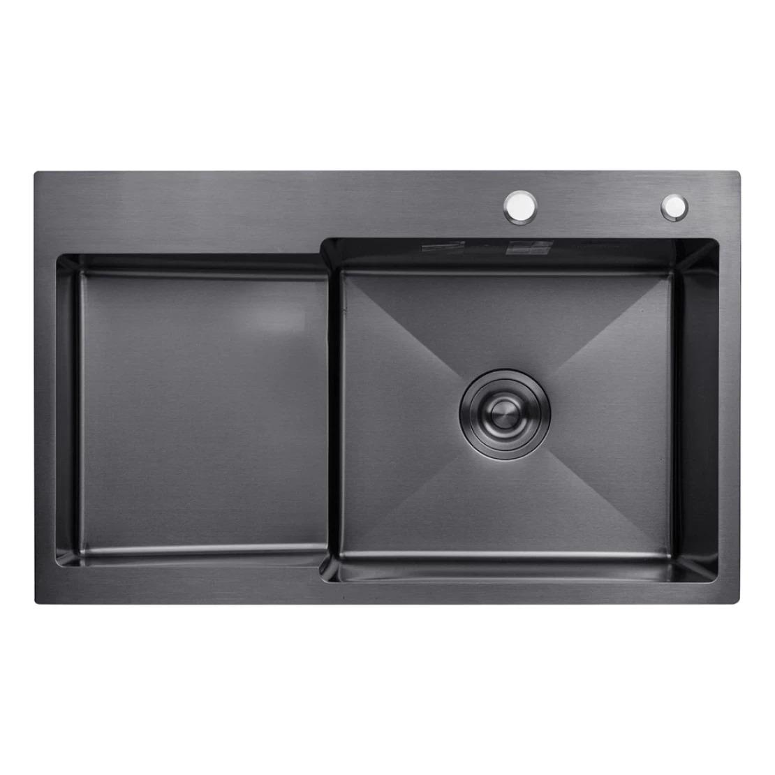 Мийка кухонна Kroner KRP Schwarze 3,0/1,0 мм (7848RHMPVD)