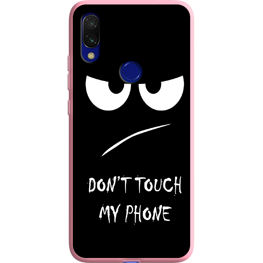 Чехол Boxface Xiaomi Redmi 7 Don't Touch my Phone Розовый силикон (36506-up535-37062) Чехол Boxface Xiaomi Redmi 7 Don't Touch my Phone Розовый силикон (36506-up535-37062)