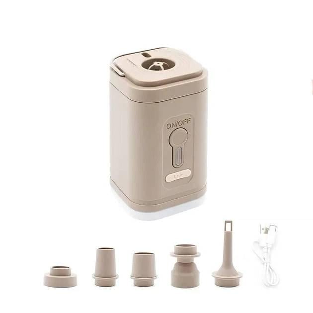 Мини-насос электрический аккумуляторный USB с фонариком 3в1 (3126913073) Мини-насос электрический аккумуляторный USB с фонариком 3в1 (3126913073)
