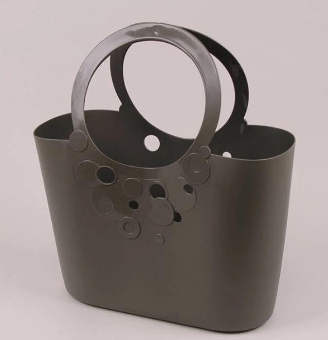 Сумка пластиковая Lily 30 см Серый (31454566)