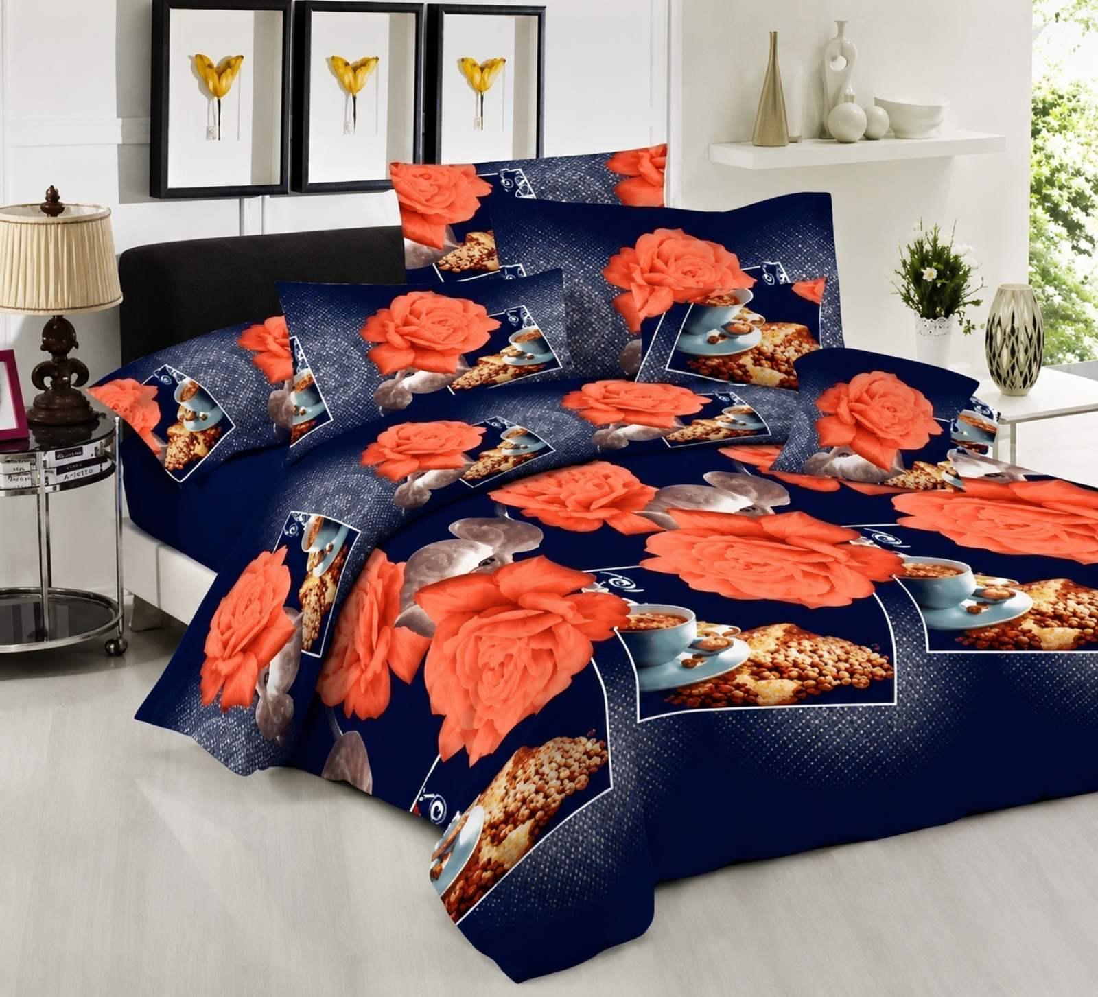 Комплект постельного белья Vital Textile Голд Люкс бязь евро 200х220 см (BLe-514)