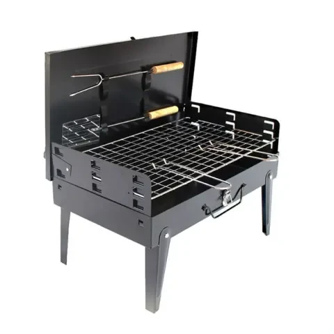 Мангал для барбекю складний Supretto переносний у валізі (CA-07)