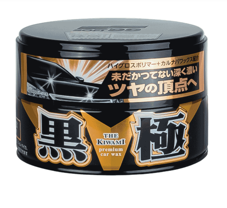 Твердый воск для темных автомобилей SOFT99 Kiwami Extreme Gloss Wax 200 г Black (X-2173)
