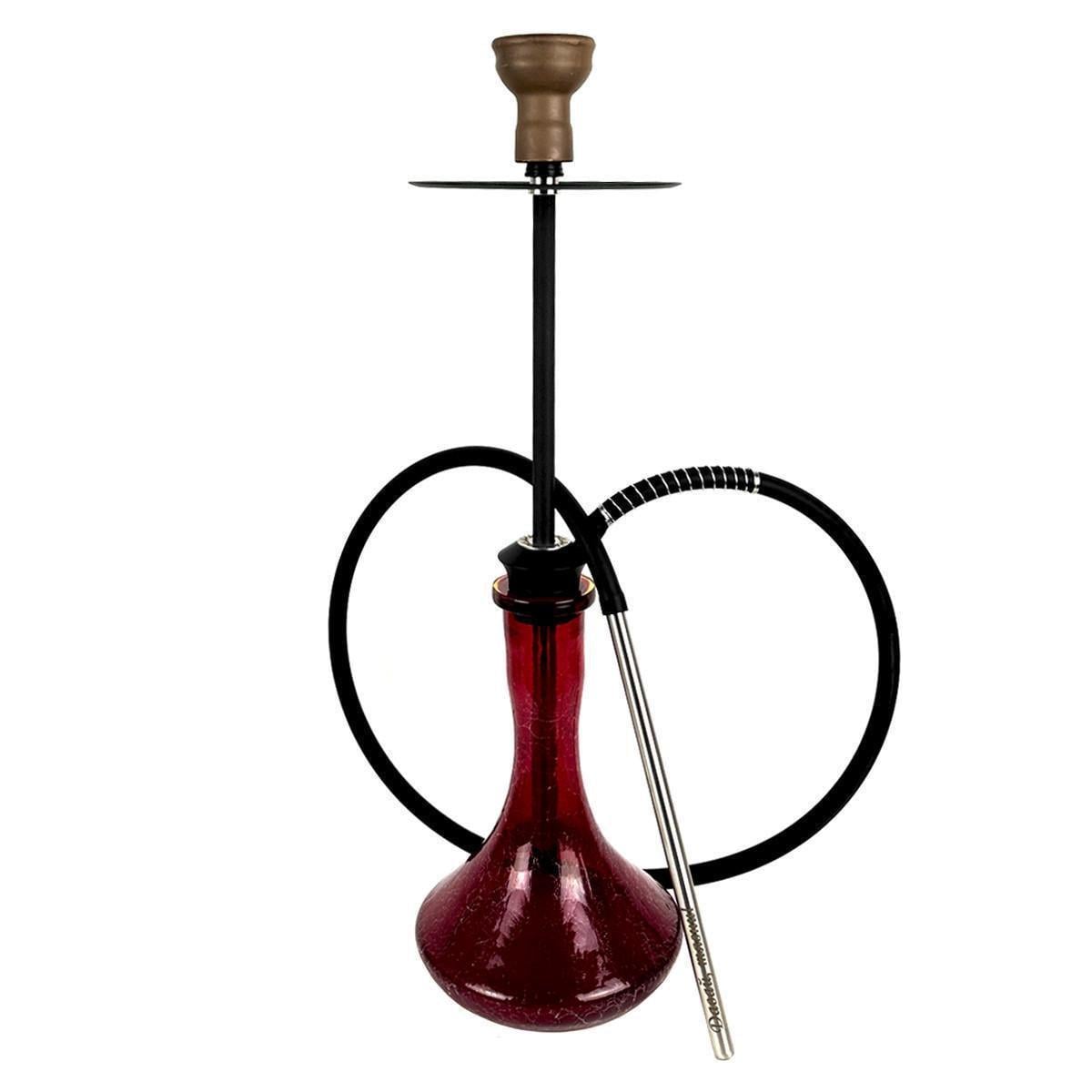 Кальян Tiaga Hookah Classic Black Craft Crash Red