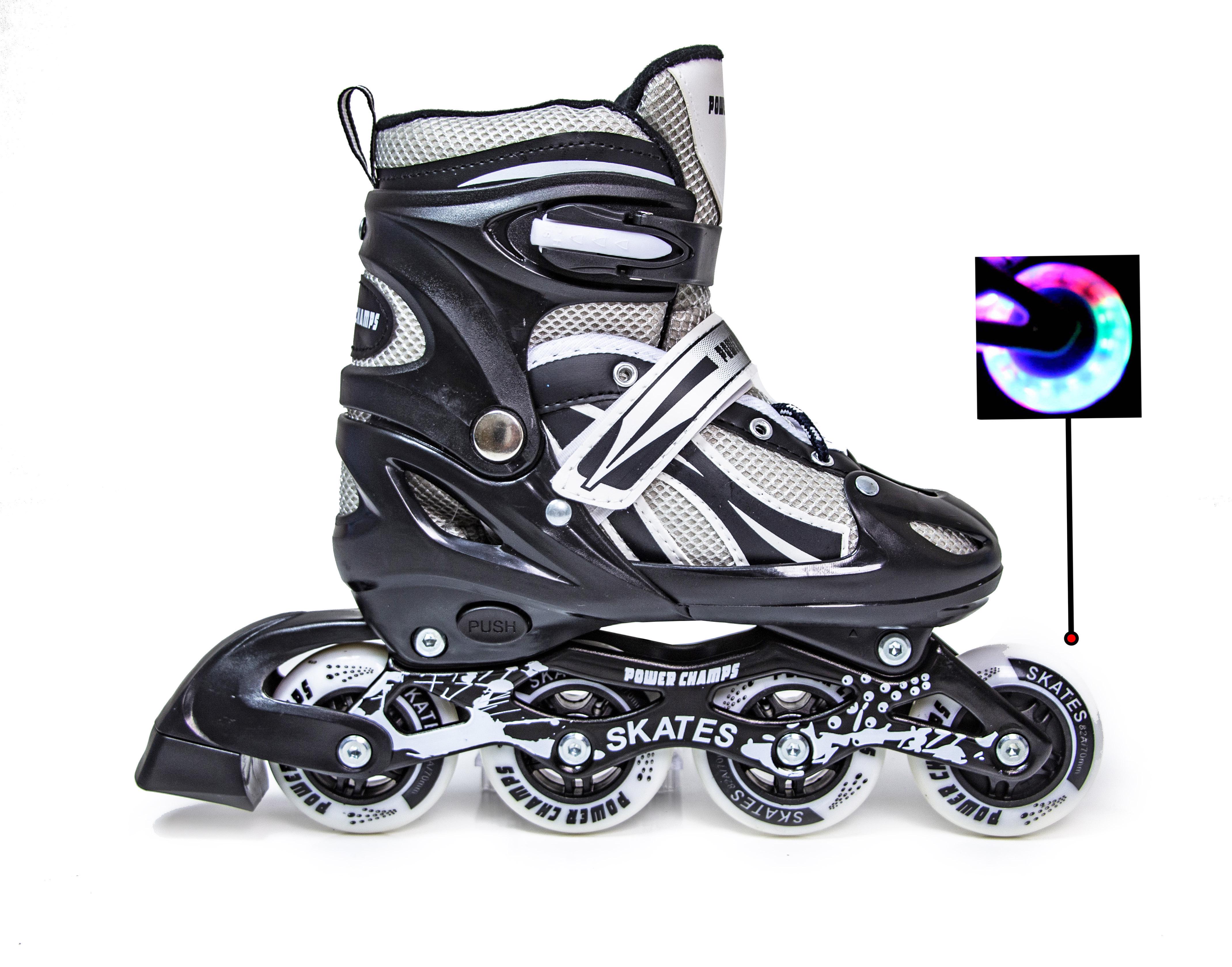 Ролики Power Champs Black р. 29-33 (1608480032) - фото 2 Ролики Power Champs Black р. 29-33 (1608480032) - фото 2