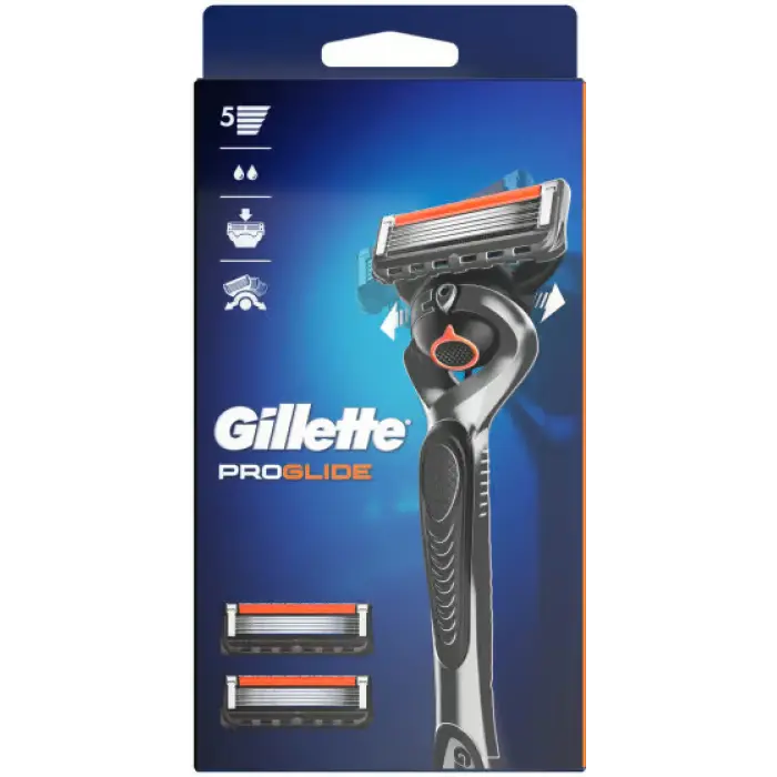 Станок для бритья Gillette Fusion Proglide Flex Ball с 2 сменными кассетами (578573)