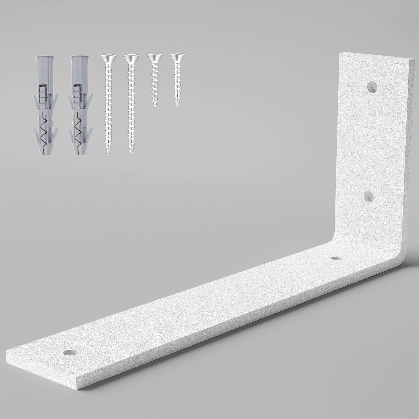 Держатель для полок Лофт универсальный 235х100 мм 1 шт. Белый