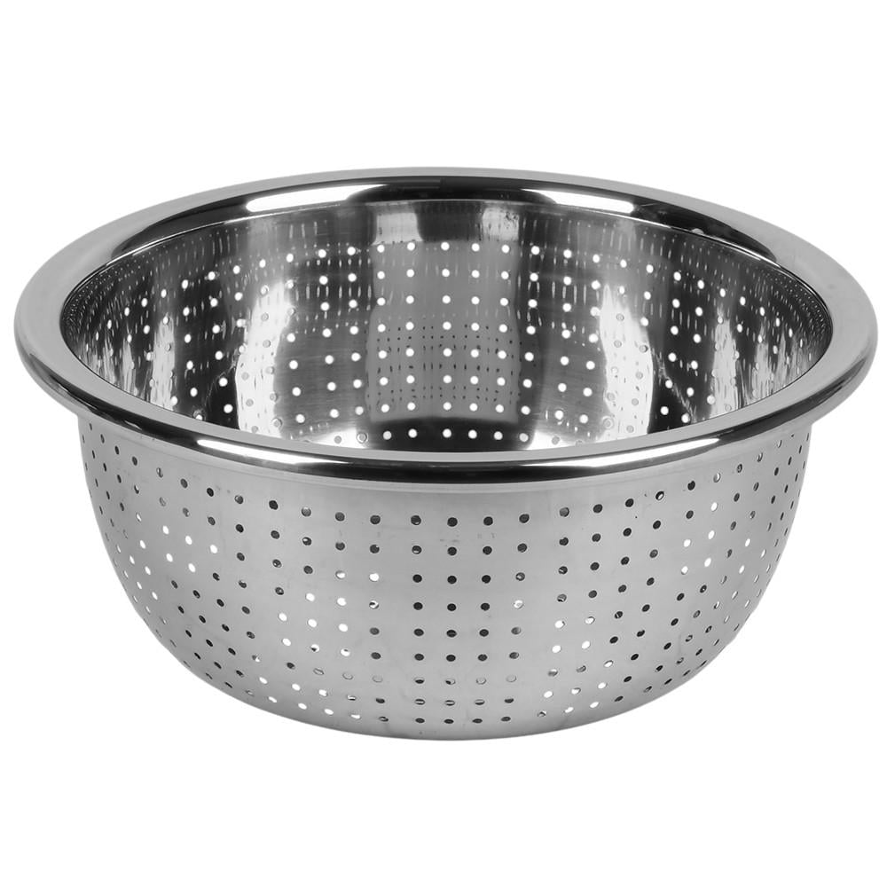 Дуршлаг-миска Steel с широким бортиком 26 см Серебристый (R40345-26)