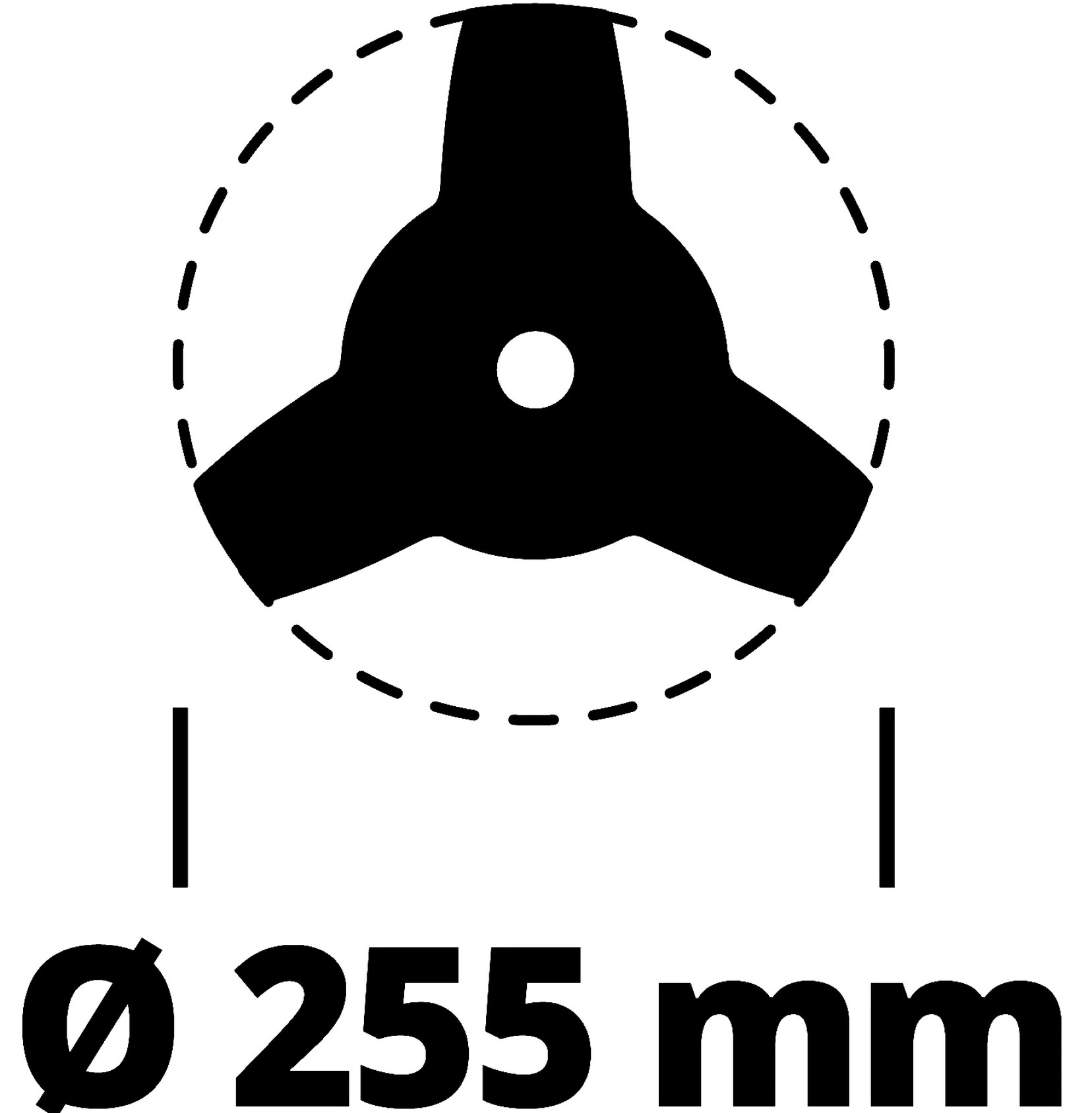 Ніж для тример-коси Einhell Agillo 255 мм (3404996) - фото 4