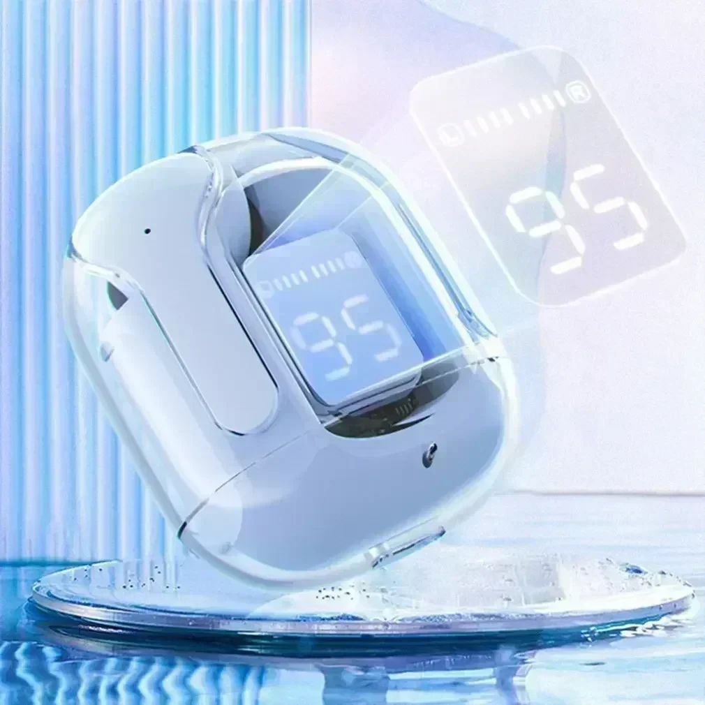 Наушники T2 TWS с цифровым дисплеем и Hi-Fi звуком Синий (2674166597) - фото 4 Наушники T2 TWS с цифровым дисплеем и Hi-Fi звуком Синий (2674166597) - фото 4