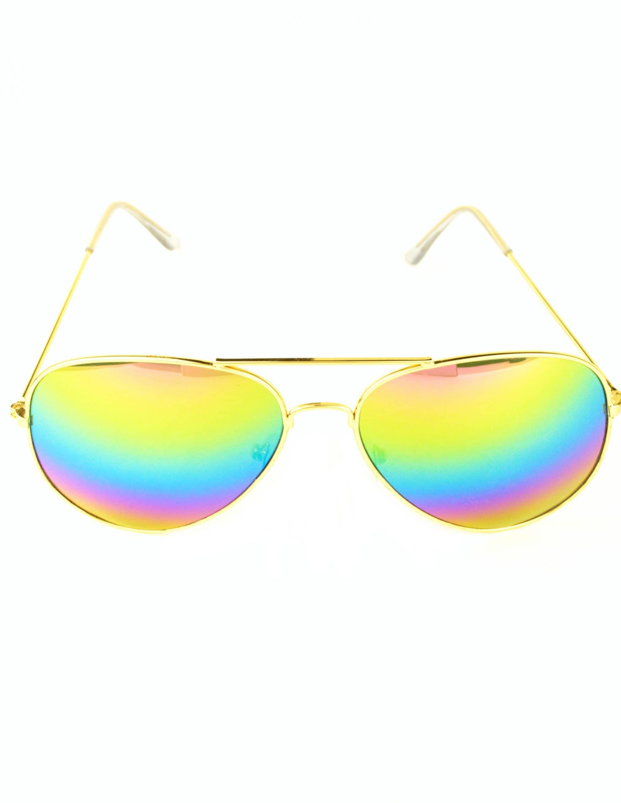 Очки солнцезащитные капли Радужный (А - 135)