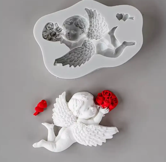 Кондитерский молд Ангел 60x88 мм Серый (405272) Кондитерский молд Ангел 60x88 мм Серый (405272)