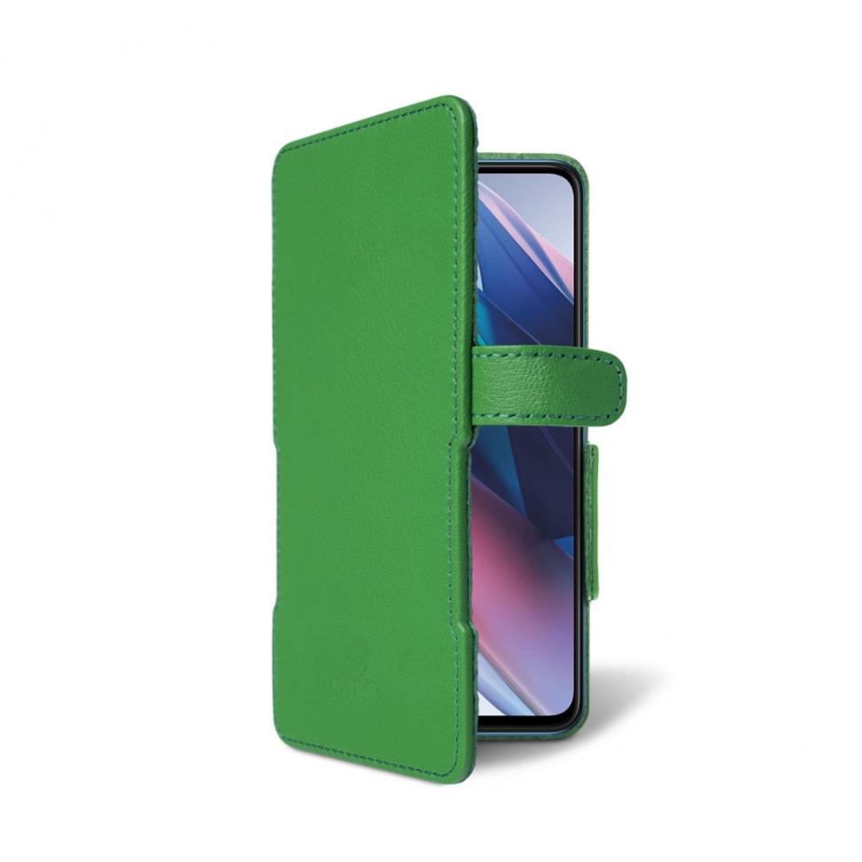 Чохол книжка Stenk Prime для OPPO Find X3 Lite Зелений (69112)