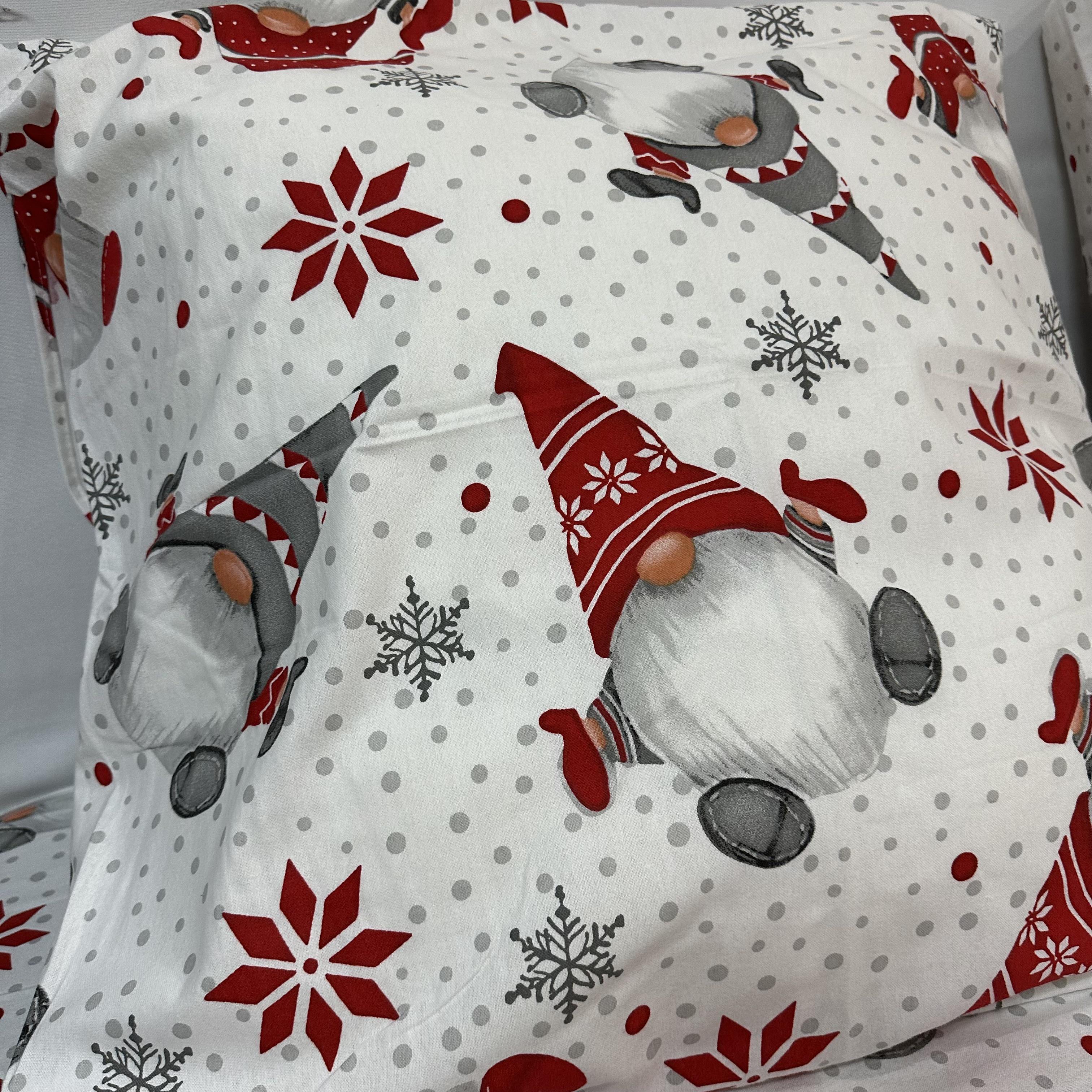 Комплект постільної білизни байкова Зимовий євро Білий (байка 9-3) - фото 4 Комплект постільної білизни байкова Зимовий євро Білий (байка 9-3) - фото 4