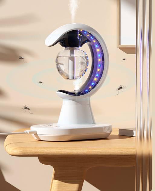Зволожувач повітря настільний Humidifier Mosquito Trap LD-521 з антимокситною лампою нічник - фото 7