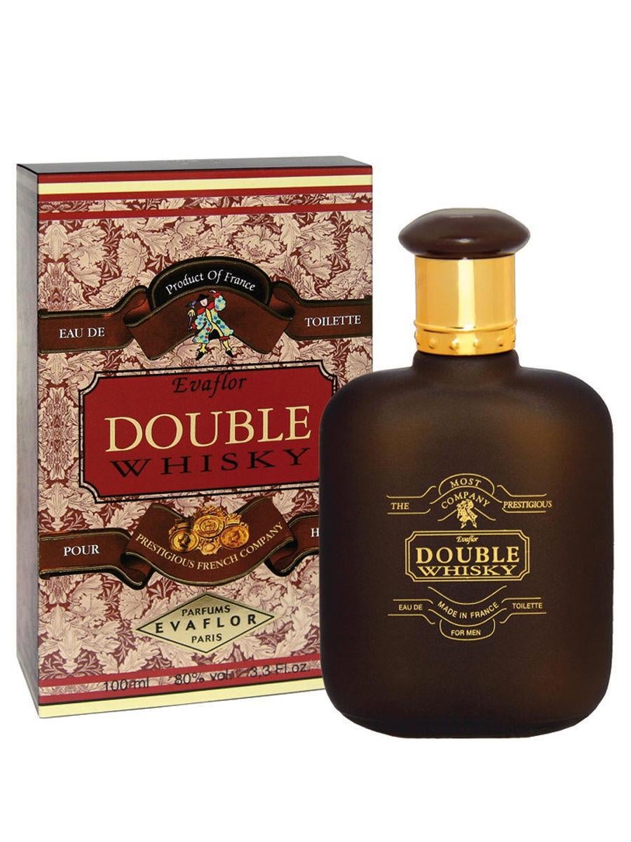 Туалетная вода мужская Evaflor Double Whisky 100 мл (36216)