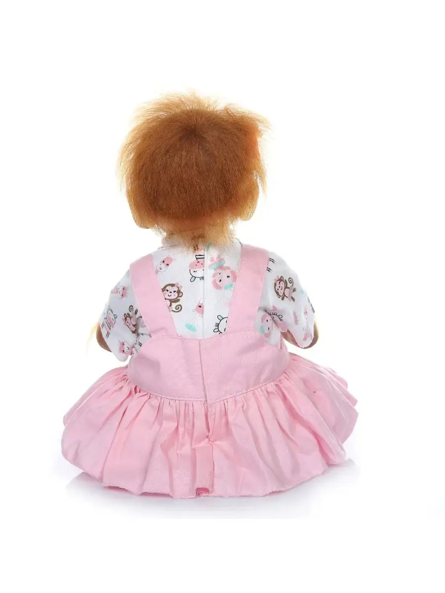 Кукла мягконабивная Реборн Обезьяна Бинго 52 см (5454333) - фото 7 Кукла мягконабивная Реборн Обезьяна Бинго 52 см (5454333) - фото 7