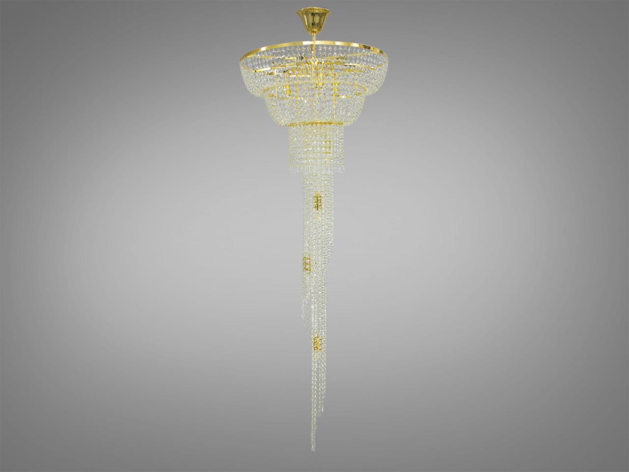 Люстра хрустальная FH012/600x1800G-1 (2437599019)